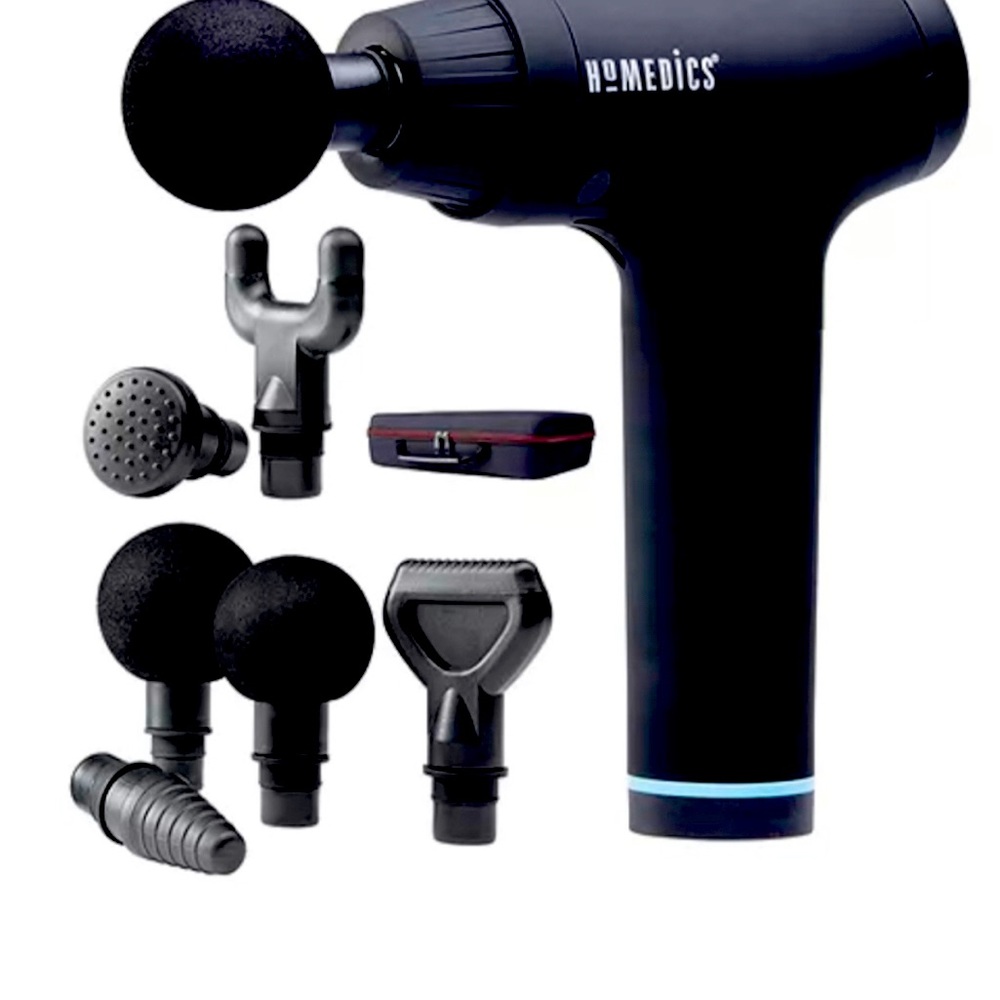Used once Homemedics Therapist Select Plus Percussion Massager + 6 Attachments